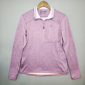 5.11 TACTICAL 1/2 ZIP PULL OVER COLLAR PURPLE SIZE MEDIUM